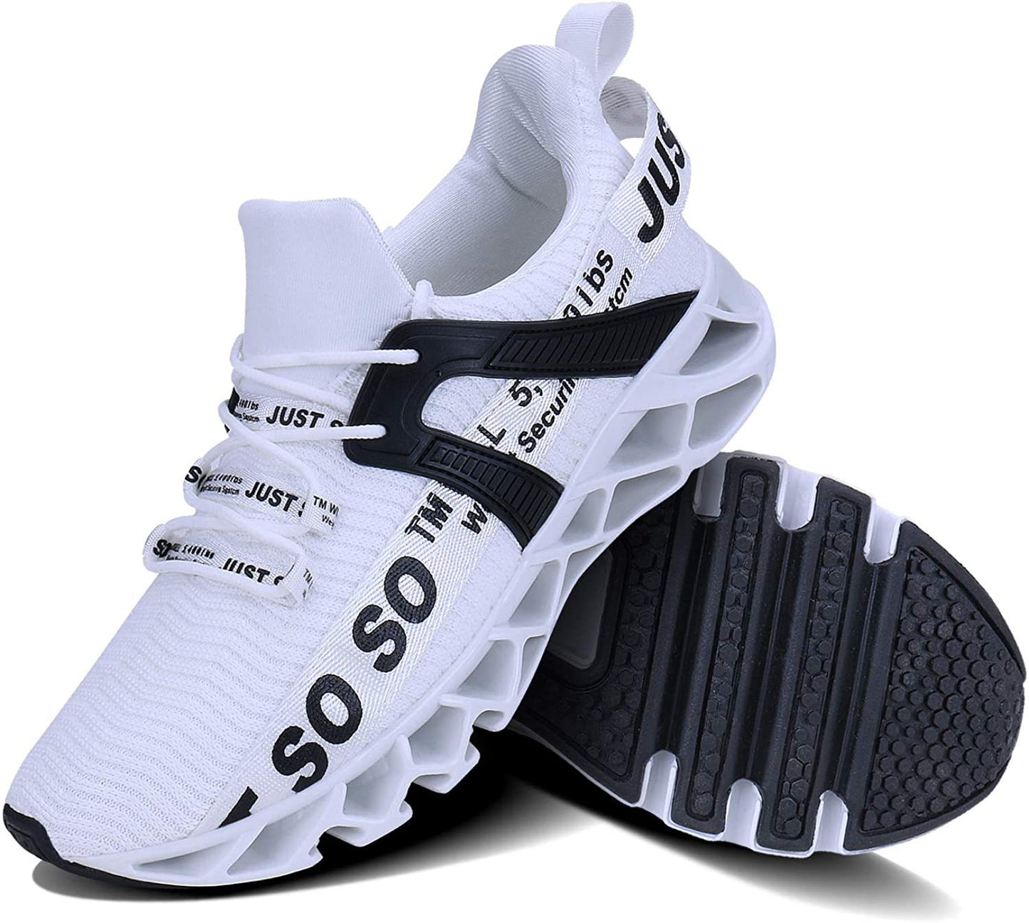 Mens Running Shoes Walking Non Slip Blade Type Sneakers