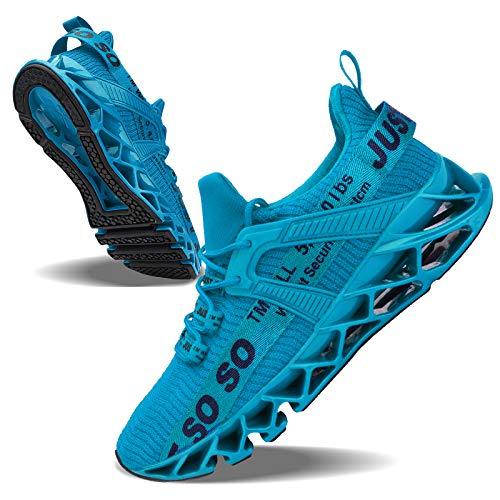 Mens Running Shoes Walking Non Slip Blade Type Sneakers