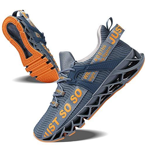 Mens Running Shoes Walking Non Slip Blade Type Sneakers