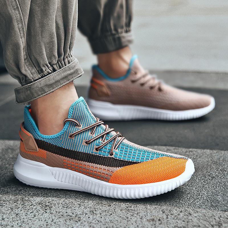 2021 new men sneakers shoes light breathable casual shoes