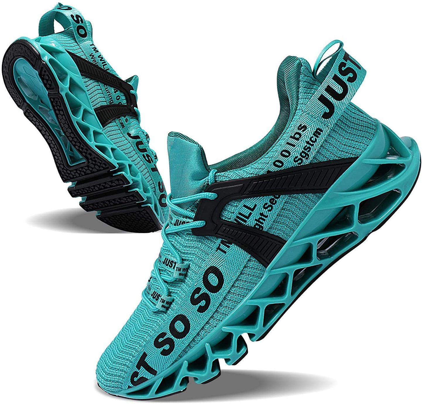 Mens Running Shoes Walking Non Slip Blade Type Sneakers