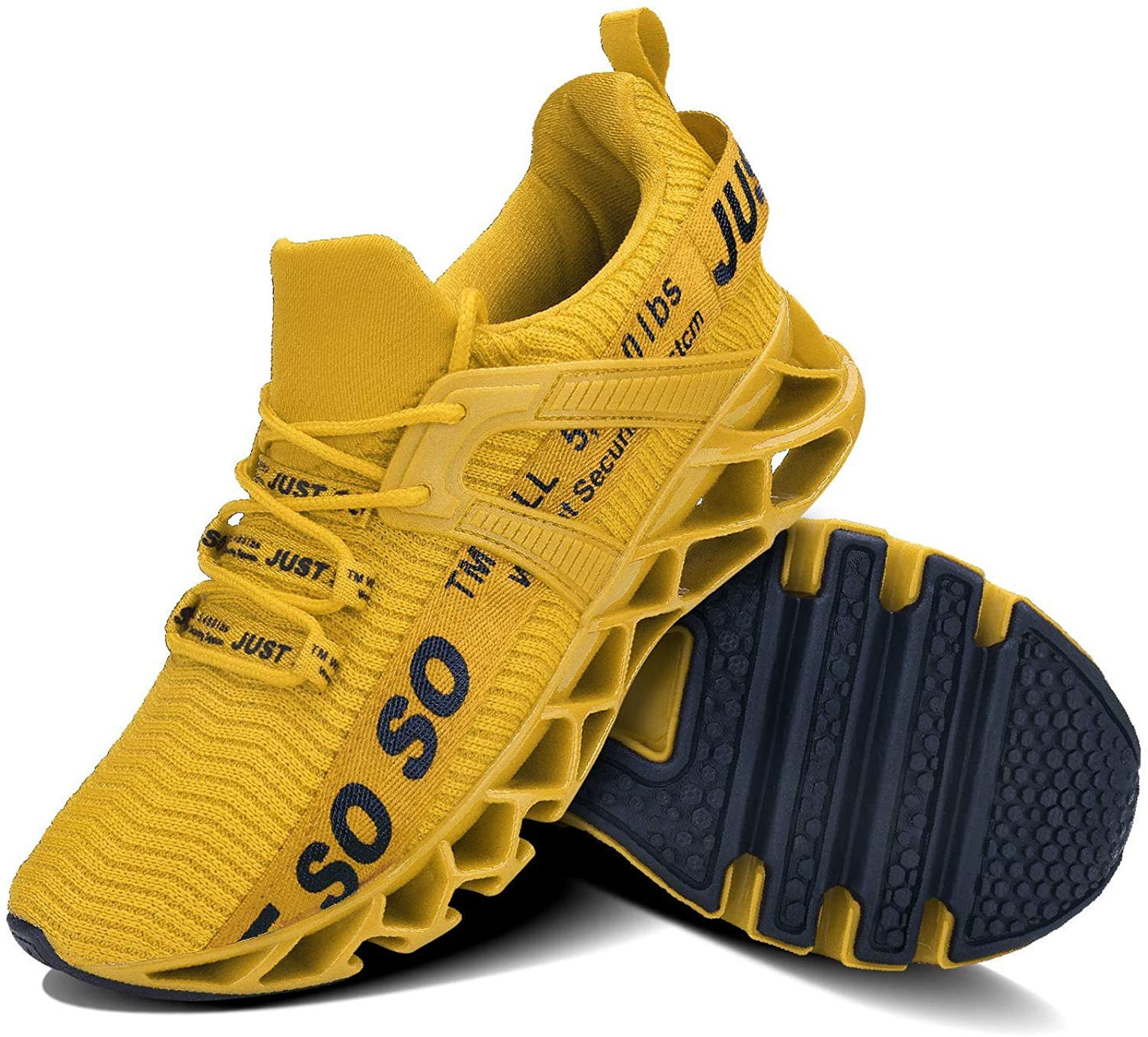 Mens Running Shoes Walking Non Slip Blade Type Sneakers