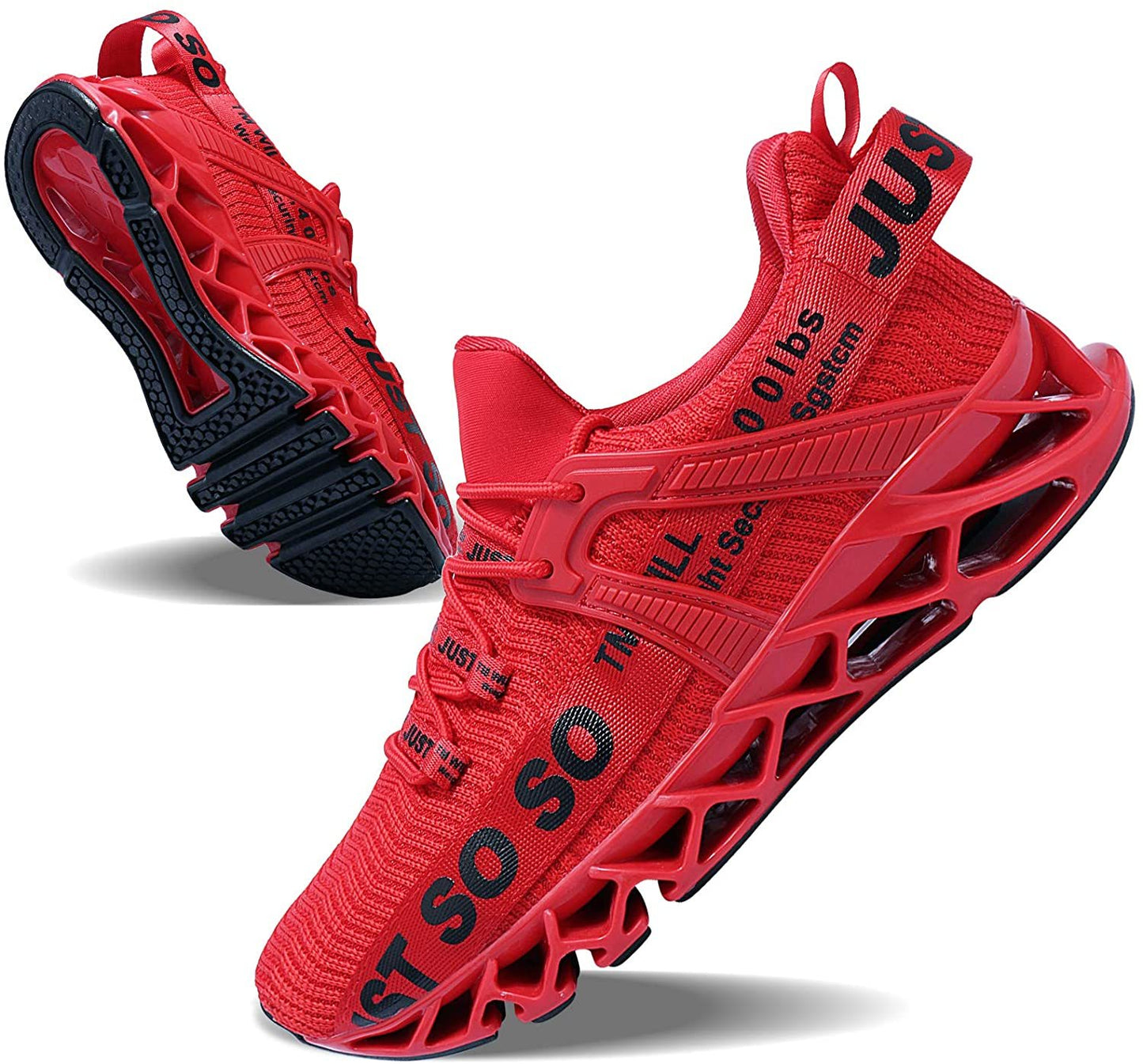 Mens Running Shoes Walking Non Slip Blade Type Sneakers