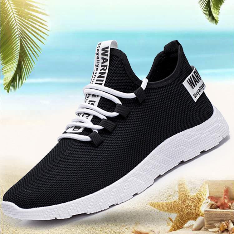 Men Sneakers 2021 New Breathable Lace Up Men Mesh Shoes Fashion Casual No-slip Men Vulcanize Shoes Tenis Masculino