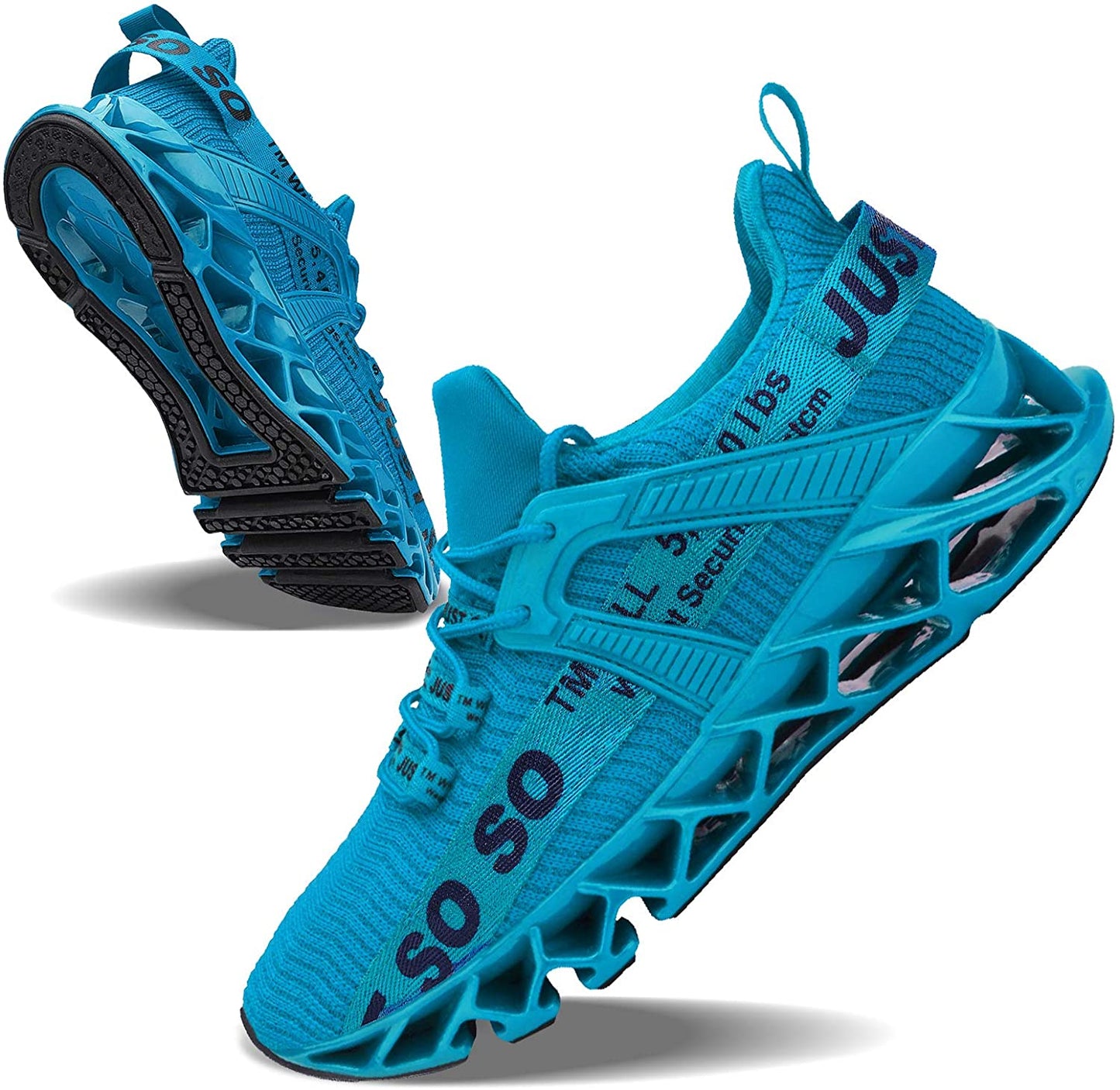 Mens Running Shoes Walking Non Slip Blade Type Sneakers