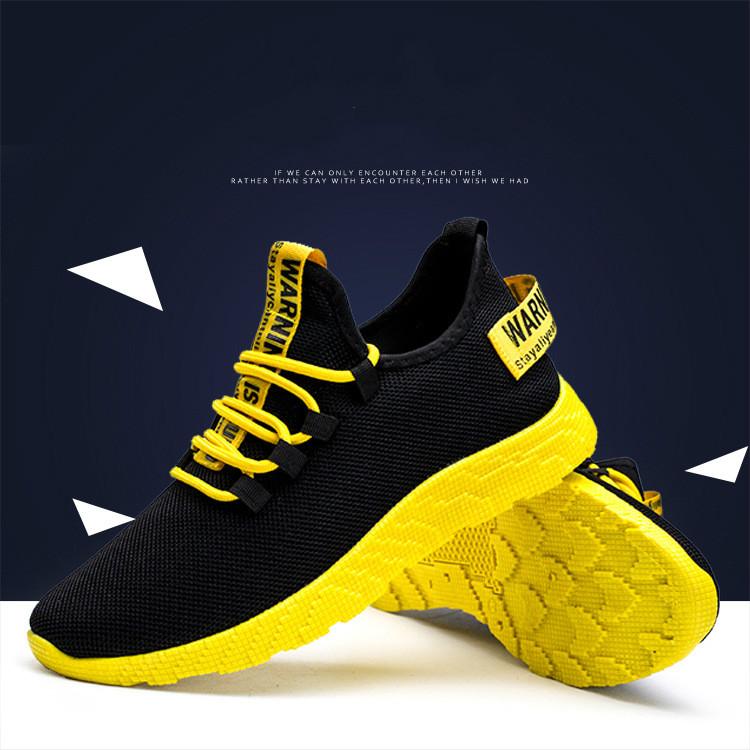 Men Sneakers 2021 New Breathable Lace Up Men Mesh Shoes Fashion Casual No-slip Men Vulcanize Shoes Tenis Masculino