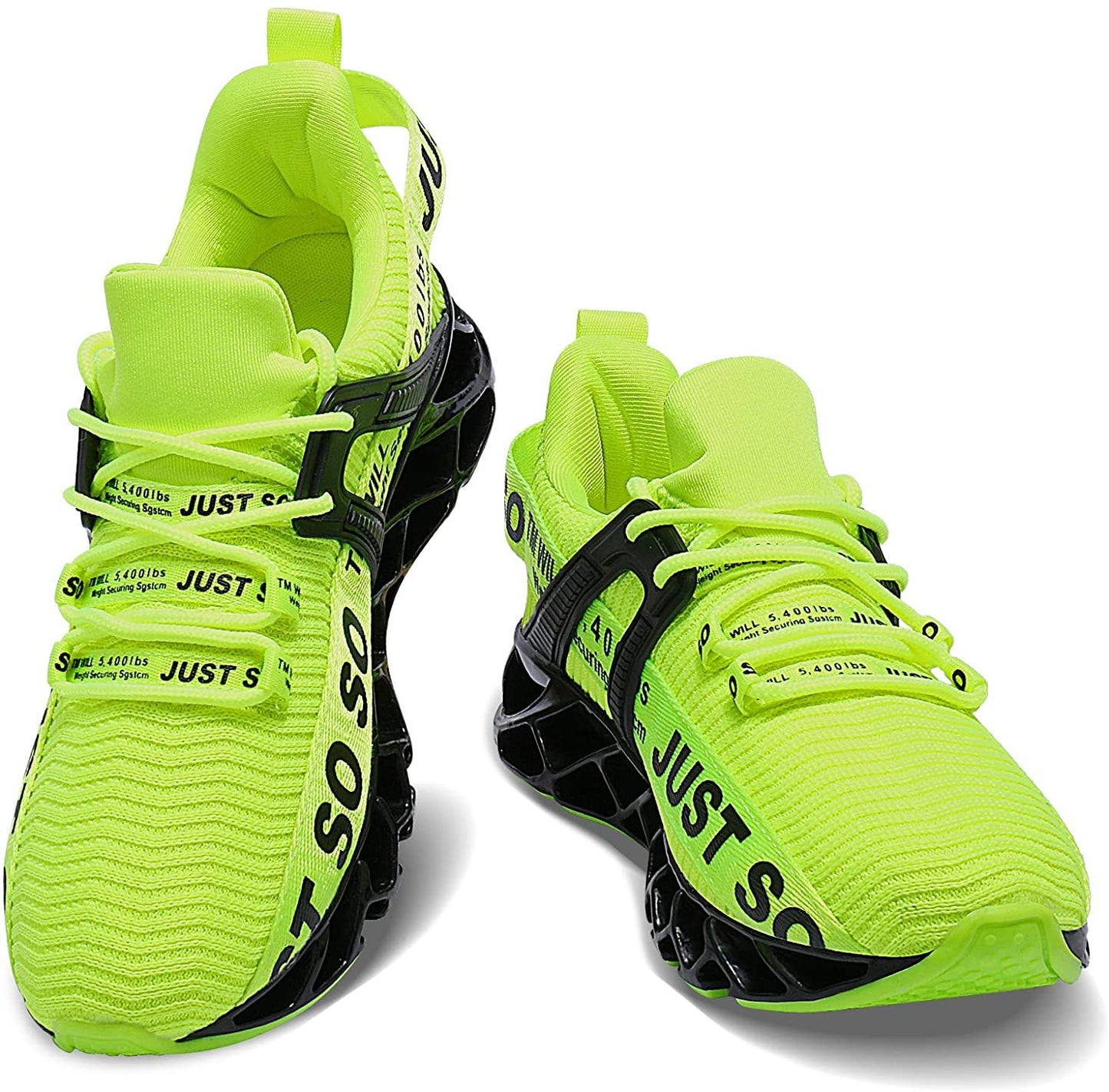 Mens Running Shoes Walking Non Slip Blade Type Sneakers
