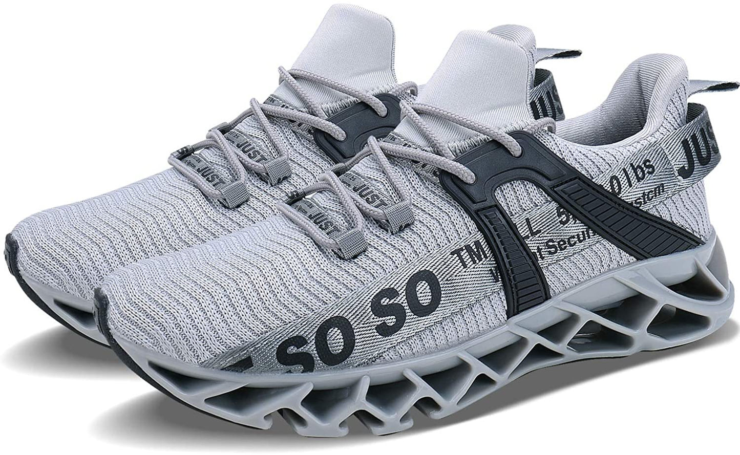 Mens Running Shoes Walking Non Slip Blade Type Sneakers