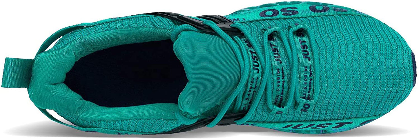 Mens Running Shoes Walking Non Slip Blade Type Sneakers