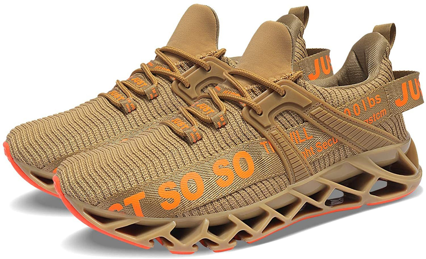Mens Running Shoes Walking Non Slip Blade Type Sneakers