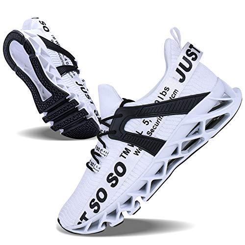 Mens Running Shoes Walking Non Slip Blade Type Sneakers