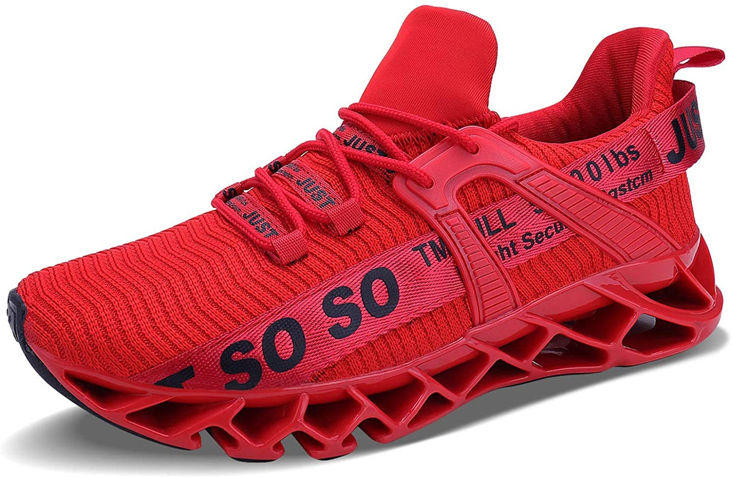 Mens Running Shoes Walking Non Slip Blade Type Sneakers