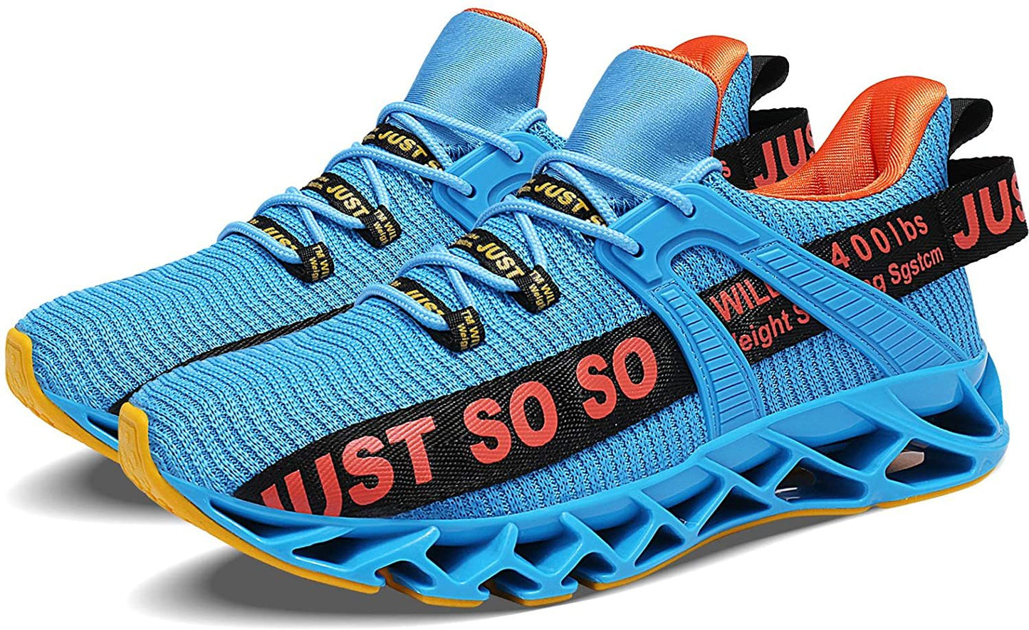 Mens Running Shoes Walking Non Slip Blade Type Sneakers