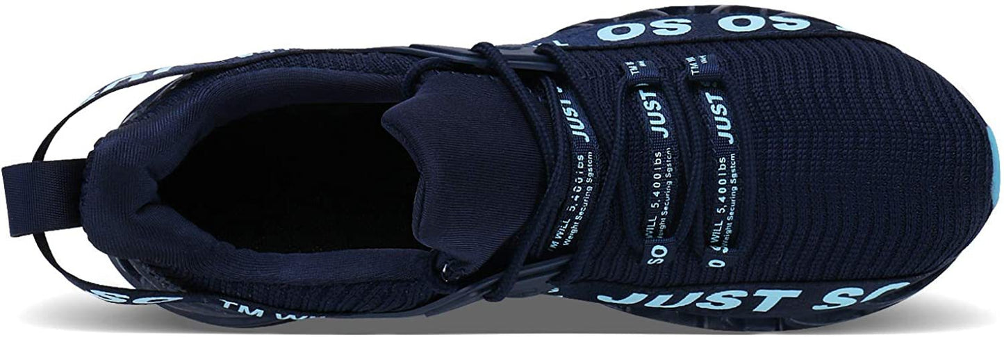 Mens Running Shoes Walking Non Slip Blade Type Sneakers