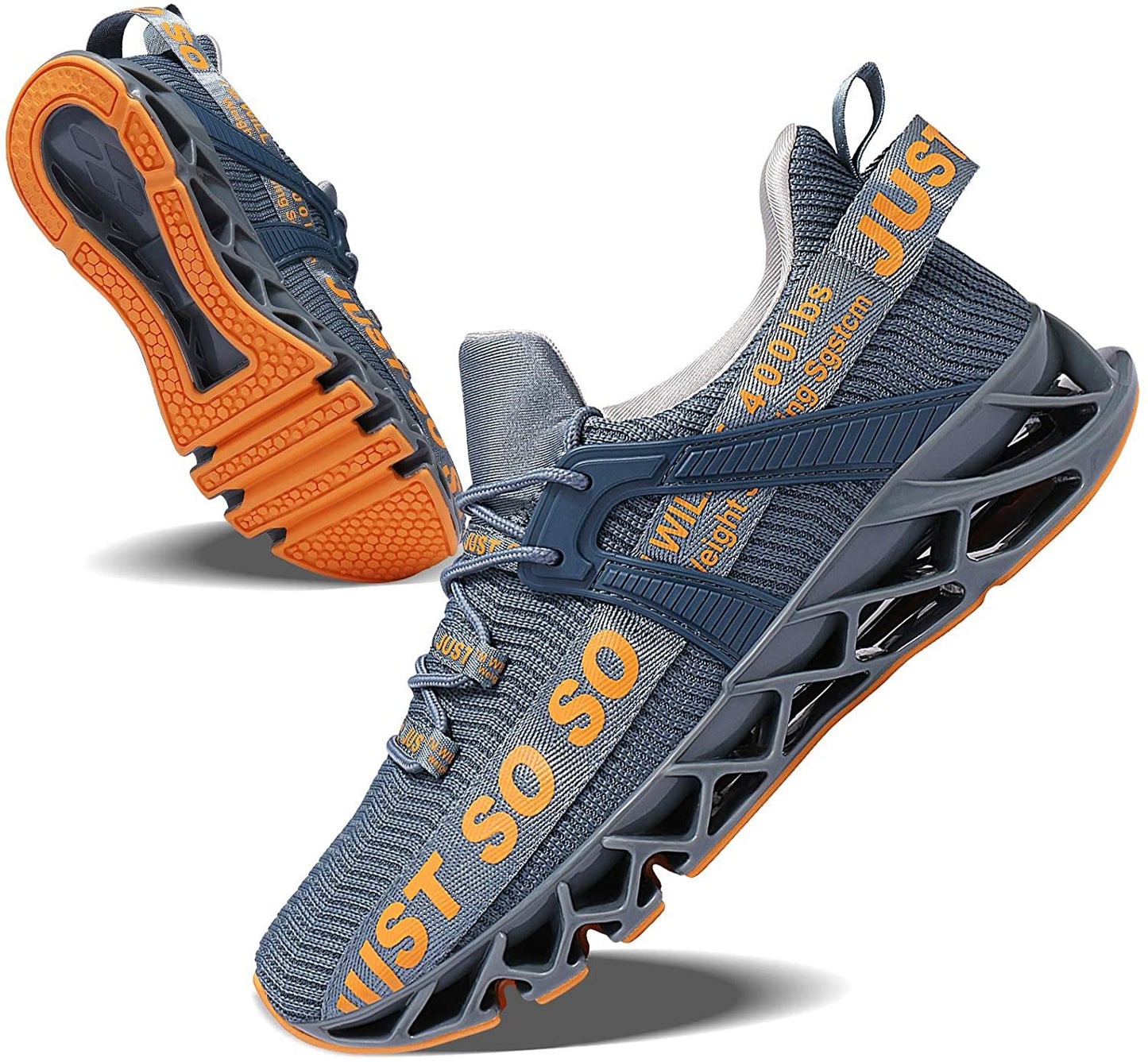 Mens Running Shoes Walking Non Slip Blade Type Sneakers