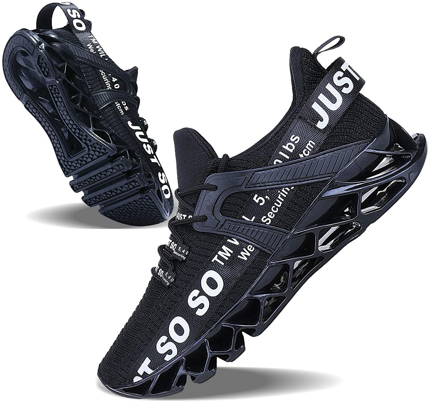 Mens Running Shoes Walking Non Slip Blade Type Sneakers
