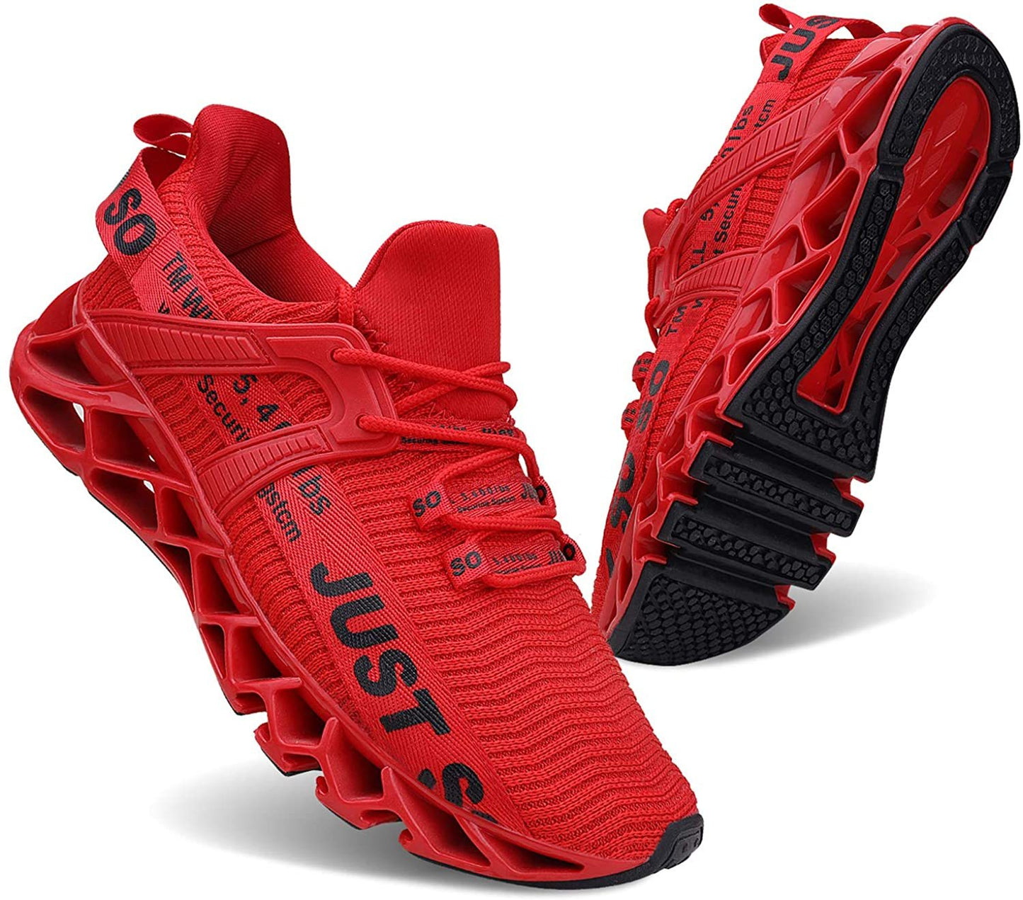 Mens Running Shoes Walking Non Slip Blade Type Sneakers