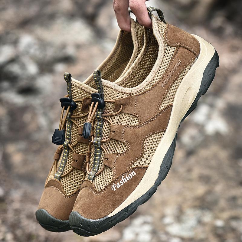 Hilife Mart™ Hiking leather Shoes With Supportive Shoes