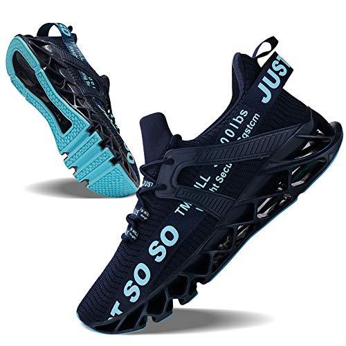 Mens Running Shoes Walking Non Slip Blade Type Sneakers