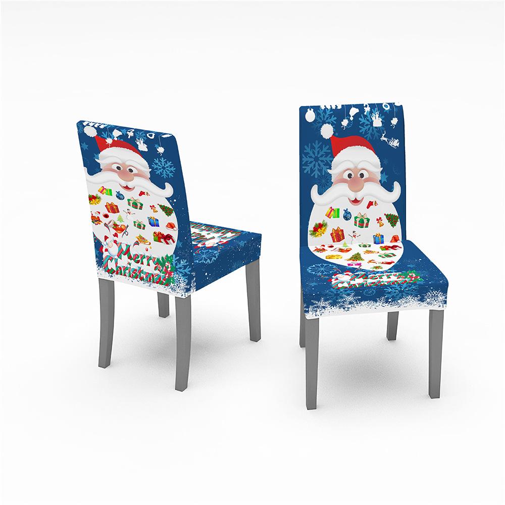 Christmas tablecloth chair cover decoration