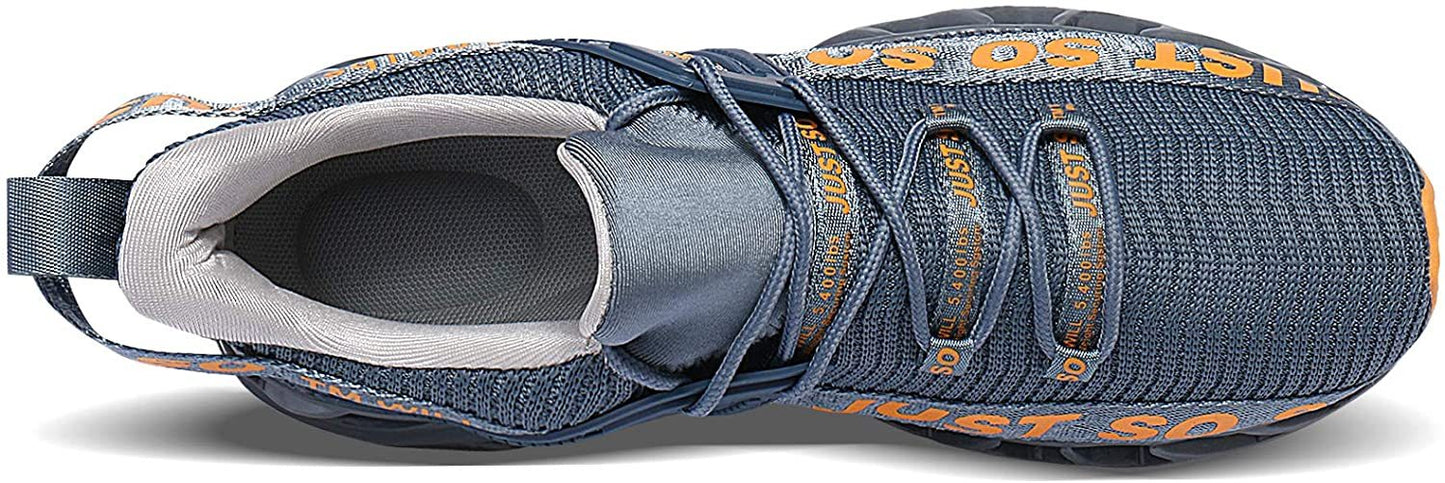 Mens Running Shoes Walking Non Slip Blade Type Sneakers