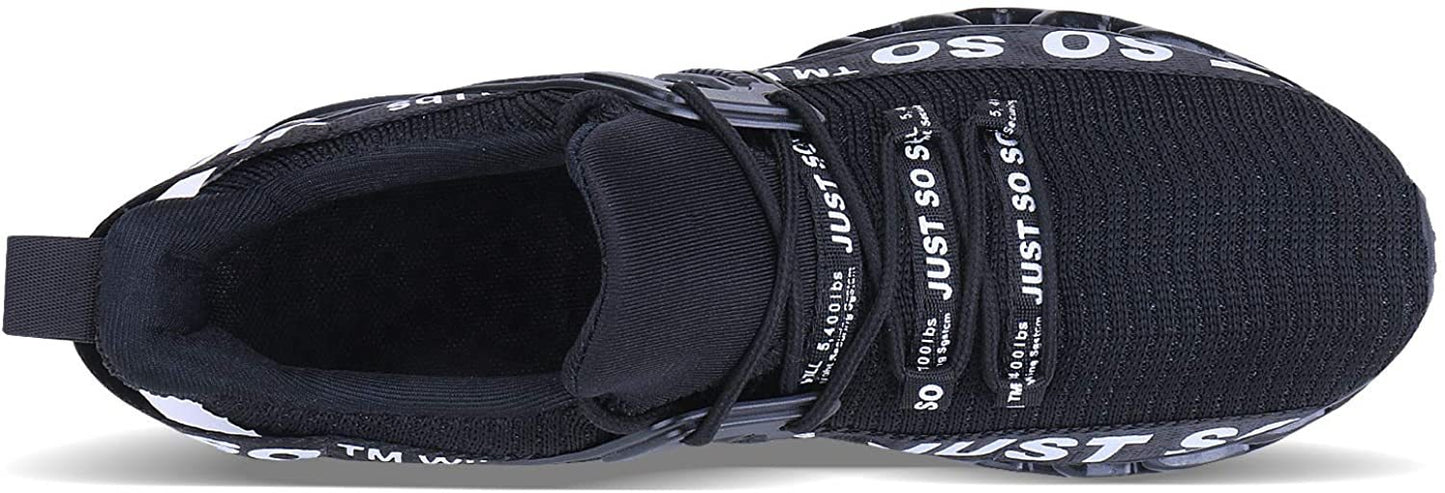 Mens Running Shoes Walking Non Slip Blade Type Sneakers