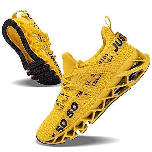 Mens Running Shoes Walking Non Slip Blade Type Sneakers