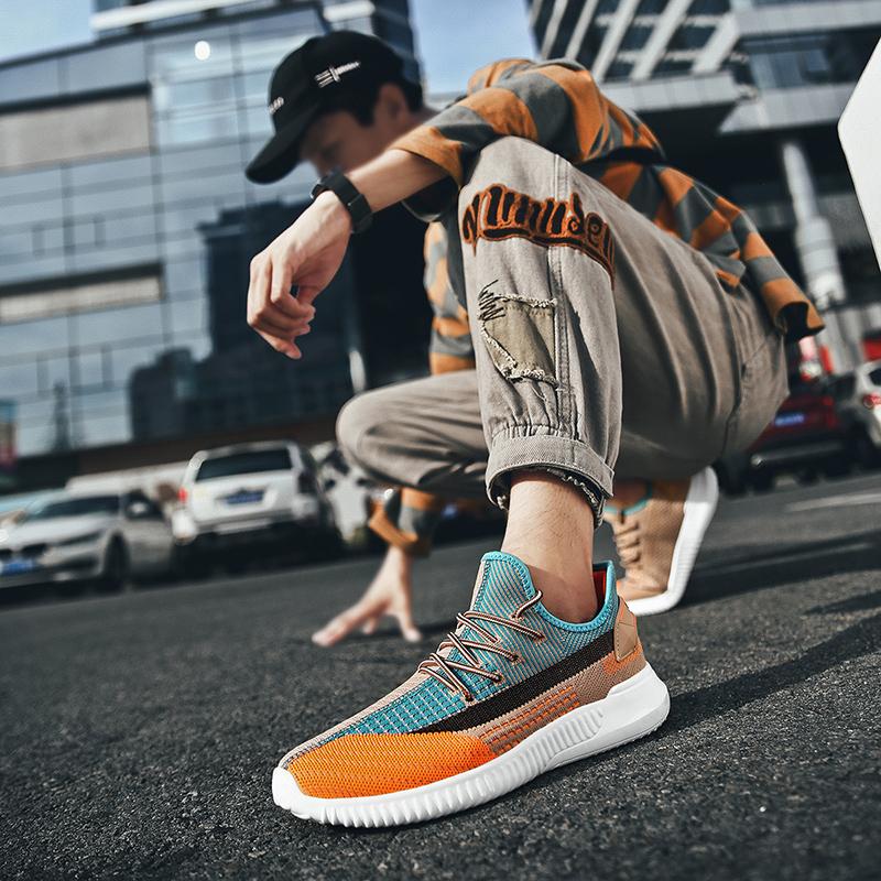 2021 new men sneakers shoes light breathable casual shoes