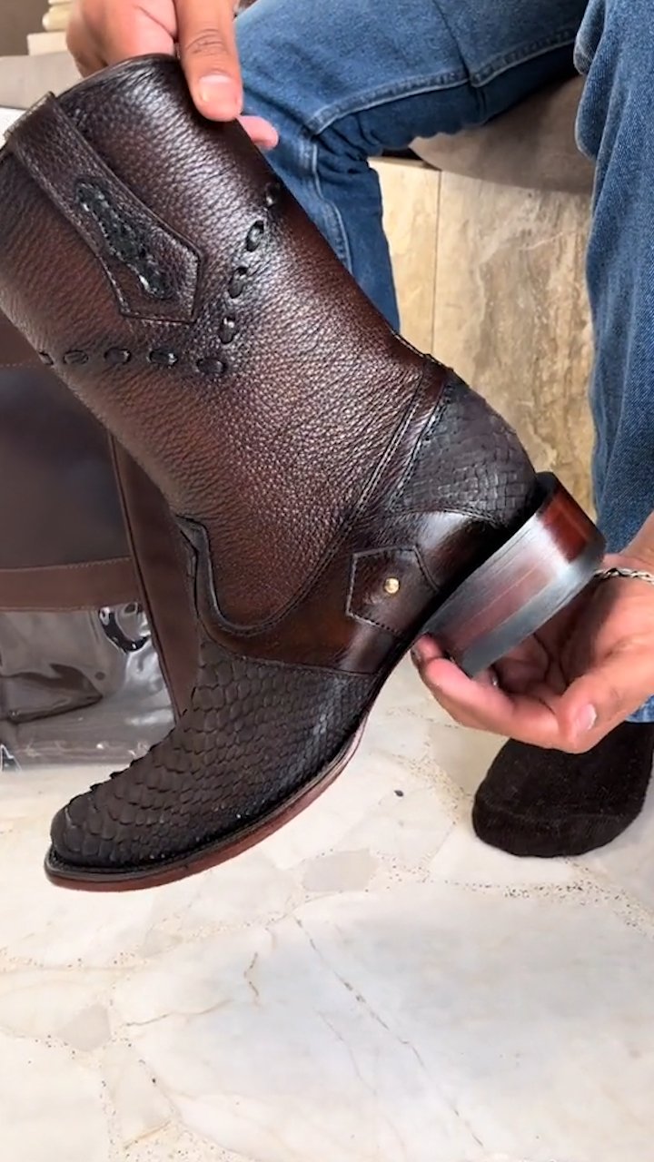 Men's Handmade Genuine Leather Boots