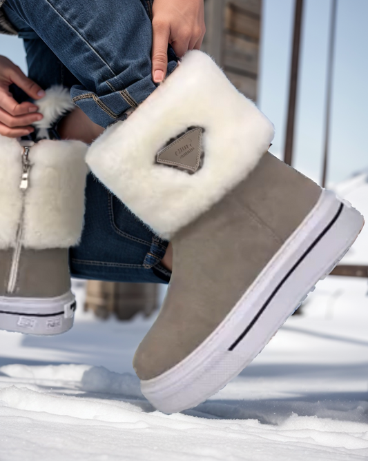 Classic Shearling Leather Boots