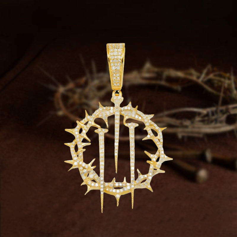 Crown Of Thorns Pendant FREE Chain Included