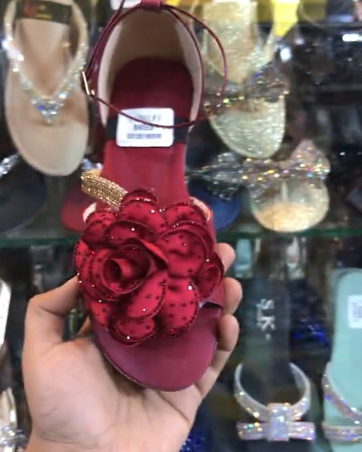 Love and Roses Diamond Sandals