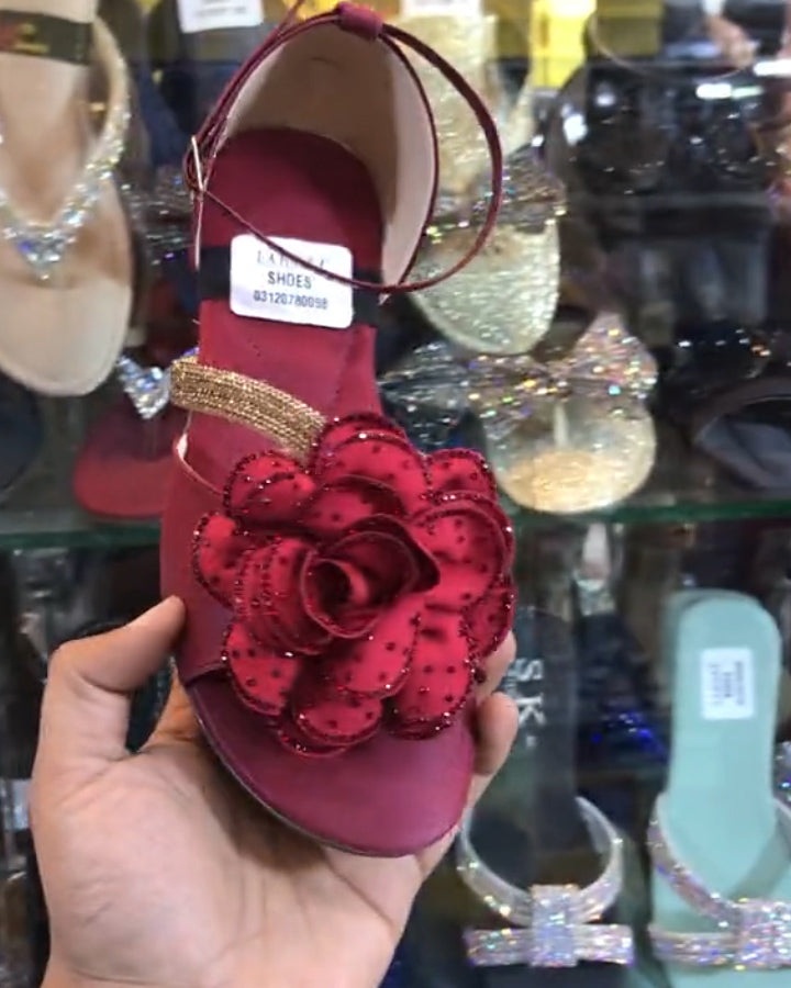 Love and Roses Diamond Sandals