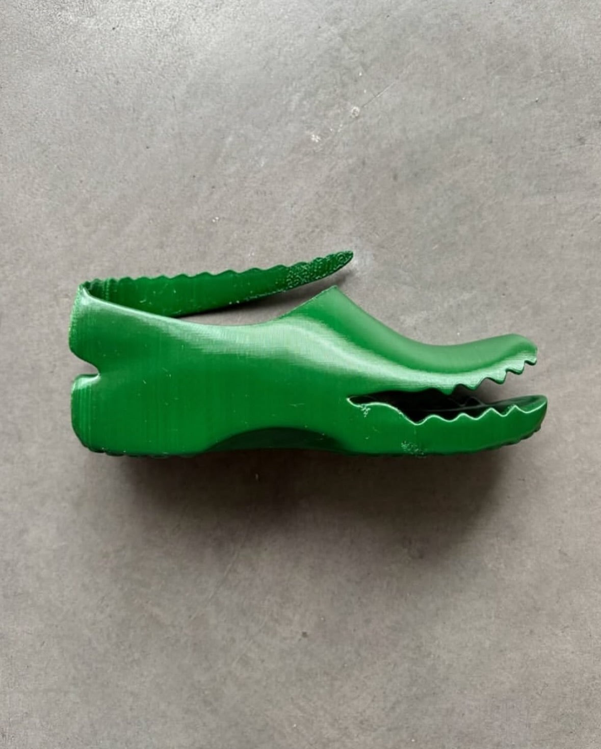 Crocodile style family sandals