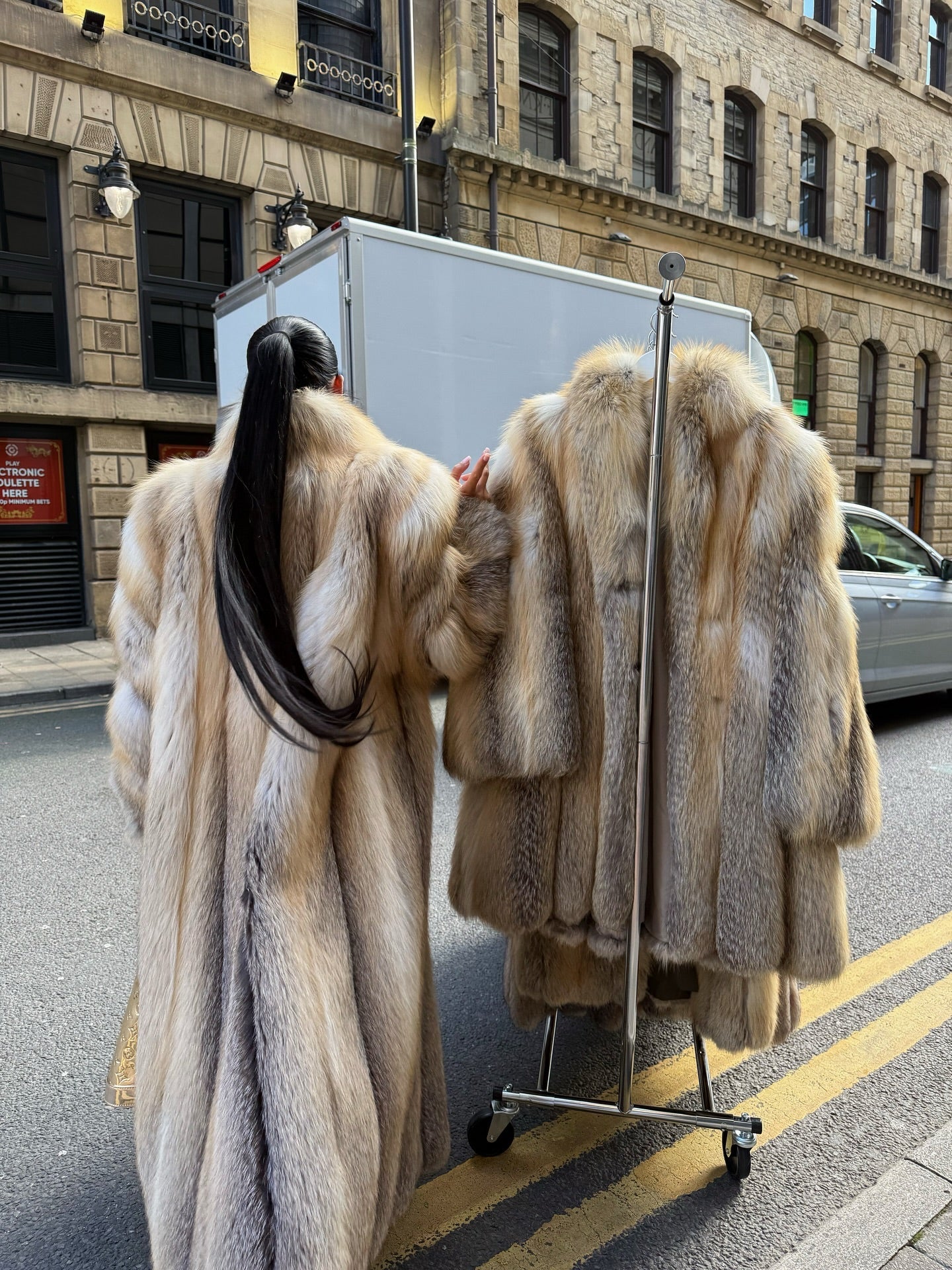 Vintage Fox Fur Coat