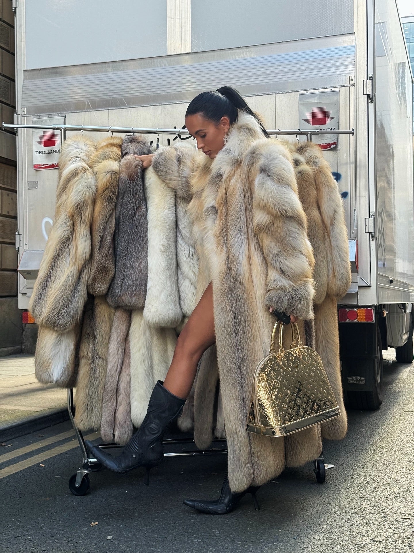 Vintage Fox Fur Coat