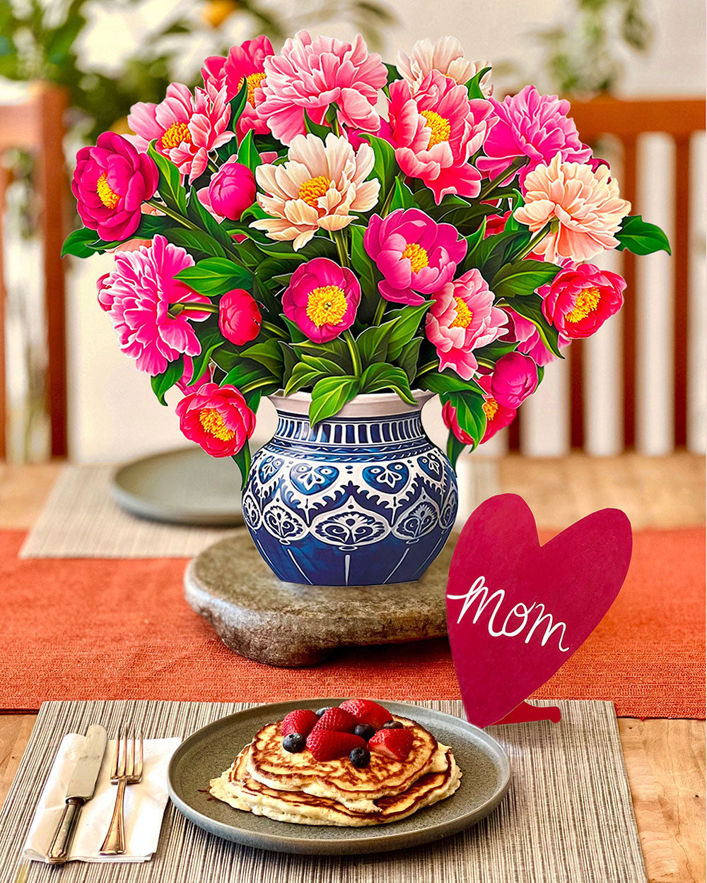 NEW Grande Peony Paradise Mom Heart