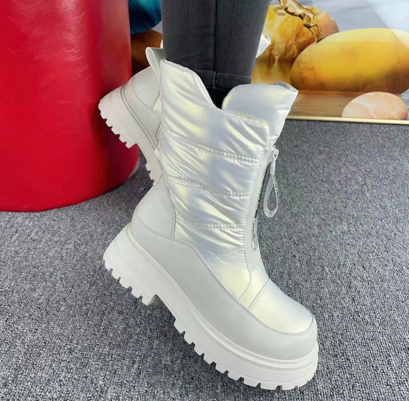 Fashion Cotton Thick Sole Antiskid Snow Boot