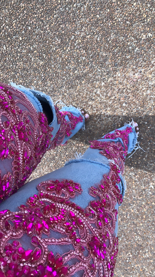 Crème Pink Diamond Jeans