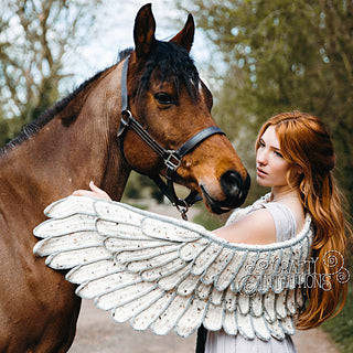 Feather Wing Crochet Shawl