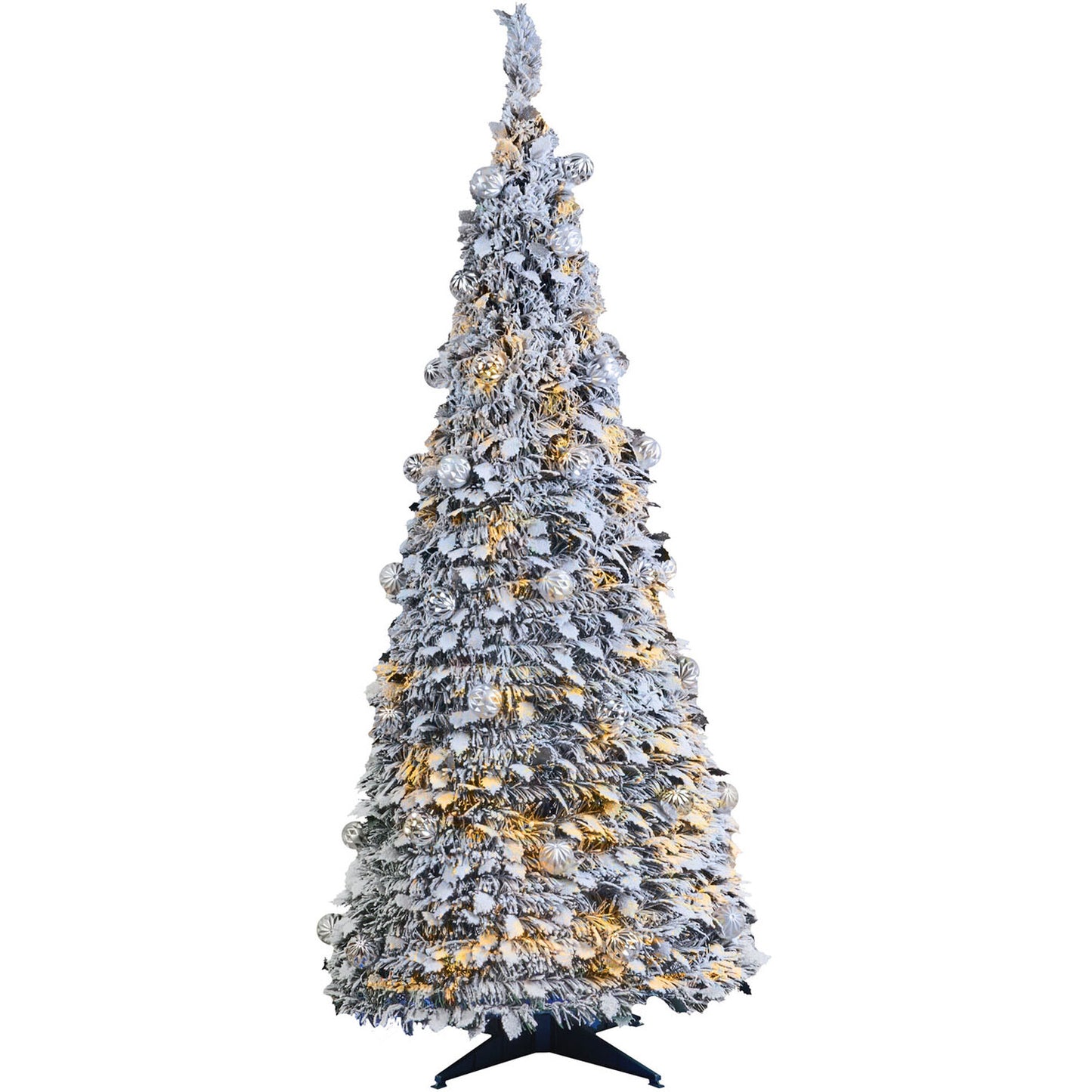 6ft Deluxe Pre-Lit Pop Up Tree