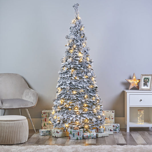 6ft Deluxe Pre-Lit Pop Up Tree