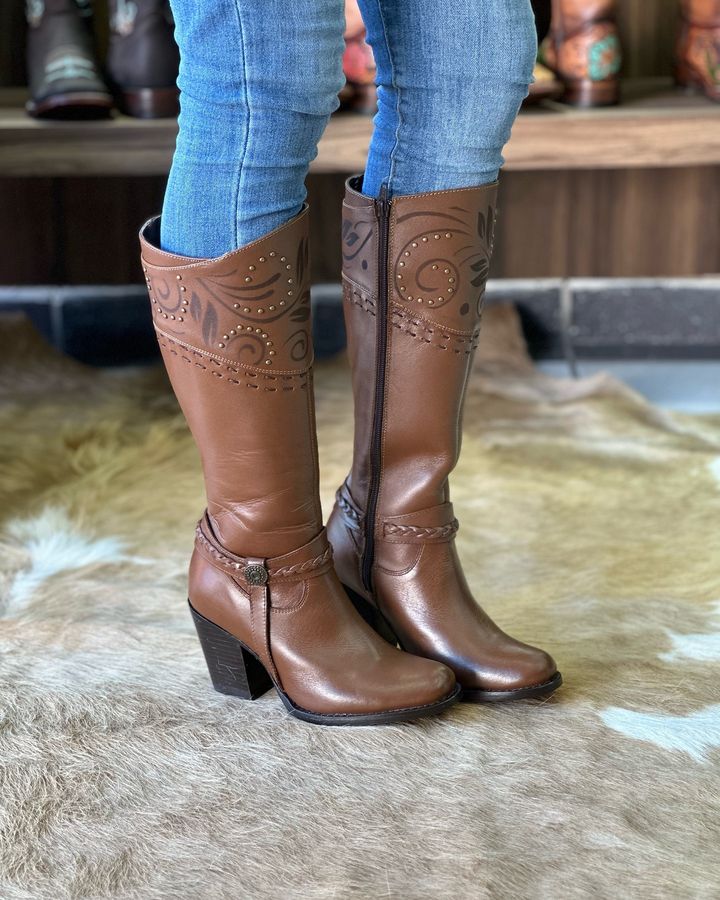 Handmade Western Thigh High Boots