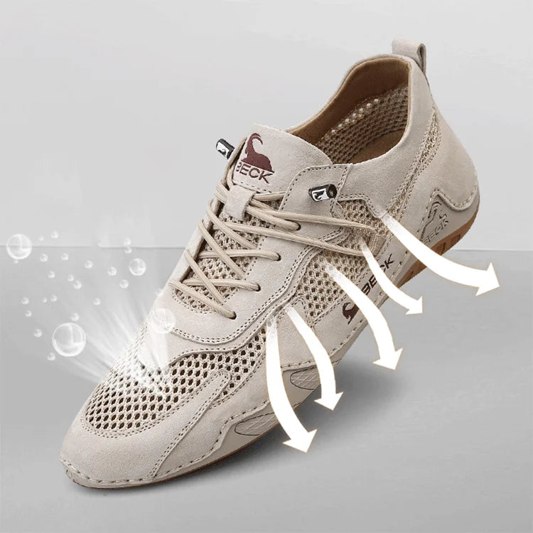 Outdoor Casual Shoes | Soft Soled Leather Shoes