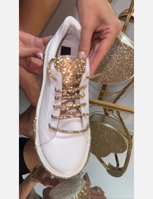 Gold Berry Sneaker