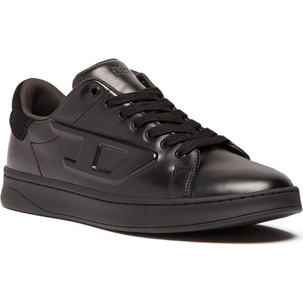 Men's Black S-Athene Low-Top Trainers