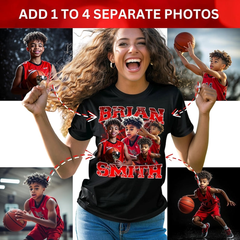 Keep the Team Spirit Alive Custom Sports Shirt