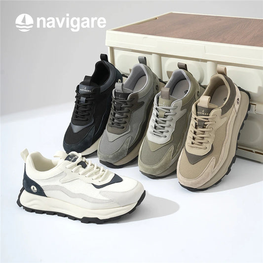 New Men's Genuine Leather British Casual Shoes