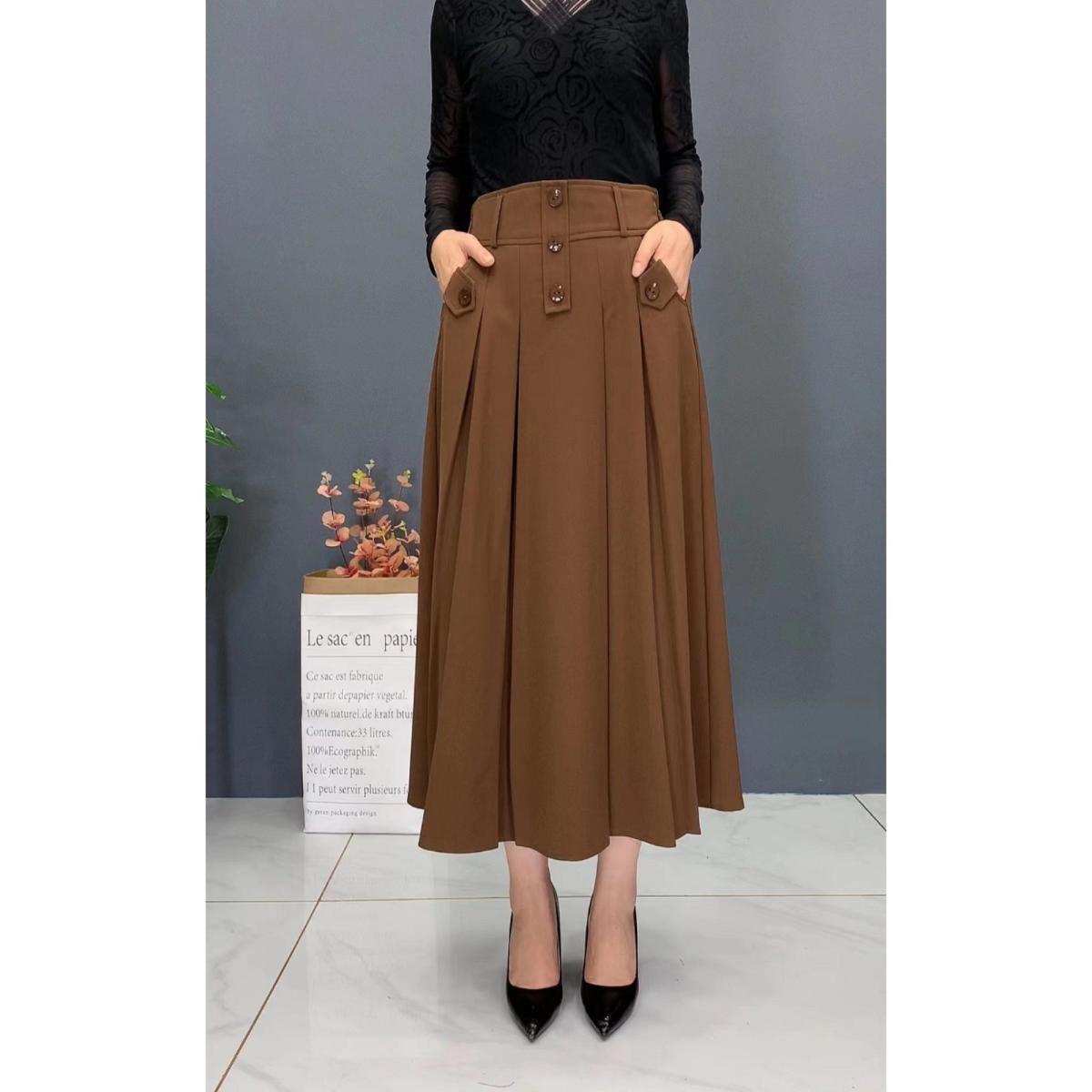 Crepe Fabric Wide cut pants