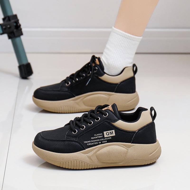 Handmade Soft Lace Up Leather Short shoes